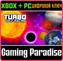 Turbo Golf Racing: Space Explorer's Galactic Ball Set Xbox Series X|S + One + PC (Microsoft Store)
