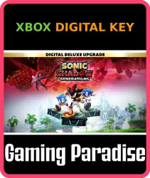SONIC X SHADOW GENERATIONS Digital Deluxe Upgrade Xbox Series X|S + One Key