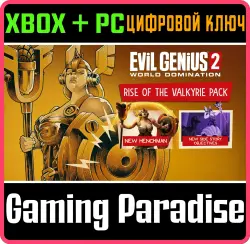 Evil Genius 2: Rise of the Valkyrie Xbox Series X|S + One + PC (Microsoft Store) Ключ