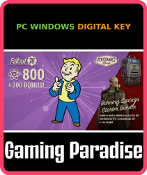 Fallout 76: Burning Springs Bundle (Windows) PC (Microsoft Store) Key