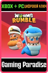 Worms Rumble - Captain & Shark Double Pack Xbox Series X|S + One + PC (Microsoft Store) Ключ