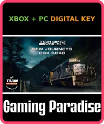 Train Sim World 4 Compatible: New Journeys - CSX SD40 Xbox Series X|S + One + PC (Microsoft