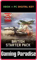 War Thunder - British Starter Pack Xbox Series X|S + One + PC (Microsoft Store) Key