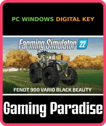 FS22: Fendt 900 Vario Black Beauty (PC) PC (Microsoft Store) Key