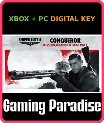 Sniper Elite 5: Conqueror Mission, Weapon And Skin Pack Xbox Series X|S + One + PC (Microsoft