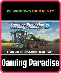 FS22: CLAAS XERION SADDLE TRAC Pack (PC) PC (Microsoft Store) Key