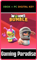 Worms Rumble - Spaceworm and Alien Double Pack Xbox Series X|S + One + PC (Microsoft Store) Key