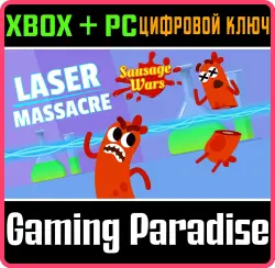 Sausage Wars: Laser Massacre DLC Xbox Series X|S + One + PC (Microsoft Store) Ключ