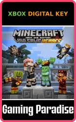 Minecraft Mini Game Heroes Skin Pack Xbox Series X|S + One Key