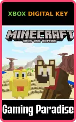 Minecraft Cartoon Texture Pack Xbox Series X|S + One Key