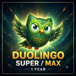 DUOLINGO MAX 1 YEAR SUBSCRIPTION FULL VERSION