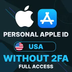 APPLE ID (USA) | Personal / Shared | Full access | Editable | No 2FA | iCloud | iOS