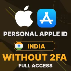 APPLE ID (India) | Personal / Shared | Full access | Editable | No 2FA | iCloud | iOS