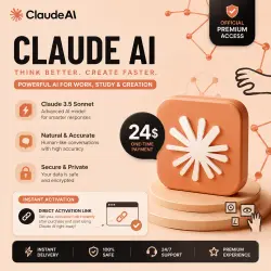 Claude AI Pro – 1 Month | Direct Activation on Your Account | GLOBAL