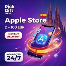 [AUTO 24/7] Apple Store Gift Card 2-100 EUR Spain