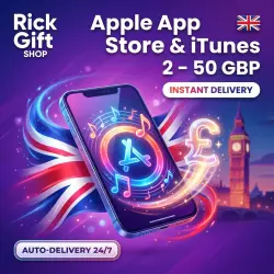 [AUTO 24/7] Apple Gift Card UK GBP App Store & iTunes Code