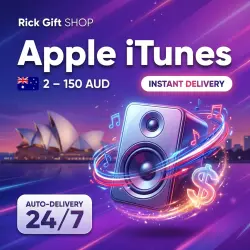 [AUTO 24/7] Apple iTunes AUD Gift Card Top-Up (Australia / AU)