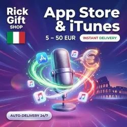 [AUTO 24/7] Apple Gift Card Italy 5-50 EUR | App Store & iTunes Code