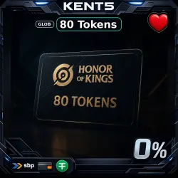 Honor of Kings 80 Tokens Top Up