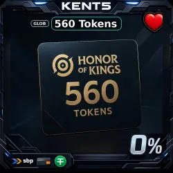 Honor of Kings 560 Tokens Top Up