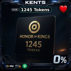Honor of Kings 1245 Tokens - пополнение