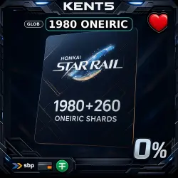 Honkai: Star Rail 1980+260 Oneiric Shards Top Up