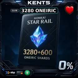 Honkai: Star Rail 3280+600 Oneiric Shards Top Up