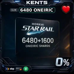 Honkai: Star Rail 6480+1600 Oneiric Shards Top Up