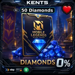 Mobile Legends 50+5 Diamonds - Russia