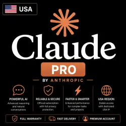USA Claude Pro Account – 1 Month | AUTO 24/7, OFFICIAL