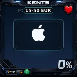 Apple Gift Card Италия 15-50 EUR [Цифровой код]