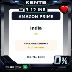 Amazon Prime India 3-12 months [Digital Code]