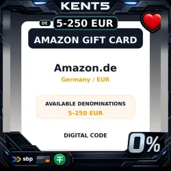 Amazon.de Gift Card Germany 5-250 EUR [Digital Code]