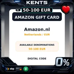 Amazon.nl Gift Card Netherlands 50-100 EUR [Digital Code]