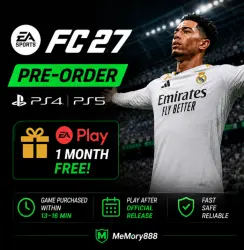 EA SPORTS FC 27 | Pre-Order | 1 Month EA Play Included | PS4/PS5