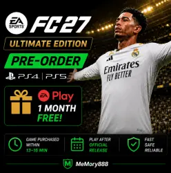 EA SPORTS FC 27 Ultimate Edition | Pre-Order | 1 Month EA Play Included | PS4/PS5