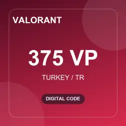 VALORANT 375 VP | ТУРЦИЯ TR | КОД RIOT