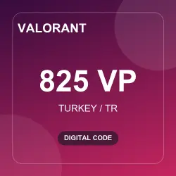 VALORANT 825 VP | ТУРЦИЯ TR | КОД RIOT