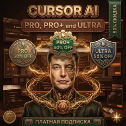 Cursor AI Pro+ Plan 1 Month | Up to 5 Discount, Paid Subscription, Full Warranty