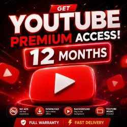 YouTube Premium 12-Month Subscription | Official Activation | Instant Delivery