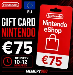 Nintendo Gift Card €75 | EU
