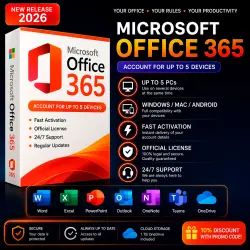 Microsoft Office 365 Pro Plus | Lifetime Account | 100 GB Cloud Storage | Windows • macOS •