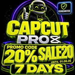 CAPCUT PRO 7 DAYS | INDIVIDUAL ACCOUNT