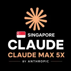 Singapore Claude Max 5X 1M: Instant Access | F.A.S.T, FULL WARRANTY
