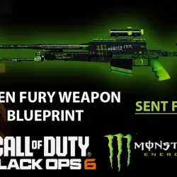 Call of Duty Black Ops 6 - Green Fury Weapon Blueprint Official Website Key GLOBAL
