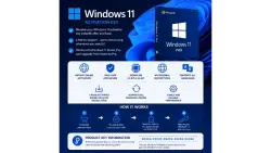 Activation key for Microsoft Windows 11 Home / Russian / For 1 PC / Activation key by phone