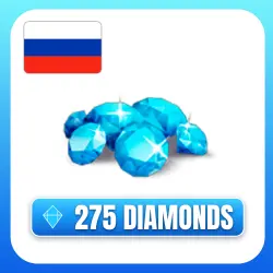 24/7 275 DIAMONDS MOBILE LEGENDS (RUSSIA) AUTO TOP-UP BY ID