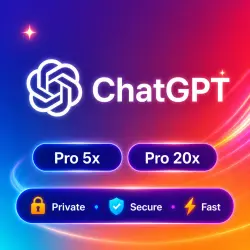 ChatGPT Pro 5X, 20X 1M | Ready-made Subscription |  | Full Warranty