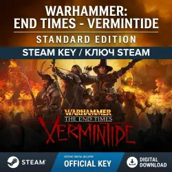 Warhammer: End Times - Vermintide Standart Edition ( Ключ STEAM РФ/СНГ/Весь мир )