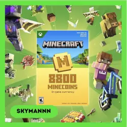 Minecraft Minecoin Pack 8800 Монет Java & Bedrock Global КЛ…, лот №269198